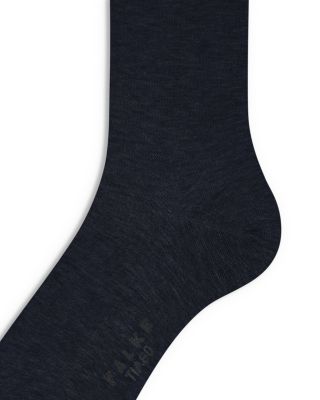 Cotton Blend Fil D'&eacute;cosse Mid Calf Socks