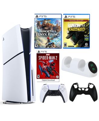 SONY - PS5 Spider Man 2 Console with 2 Games and Accessories
