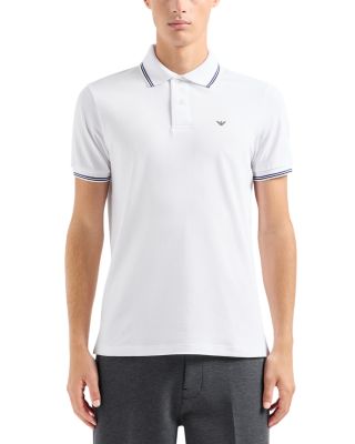 Tipped Stretch Short Sleeve Polo Shirt