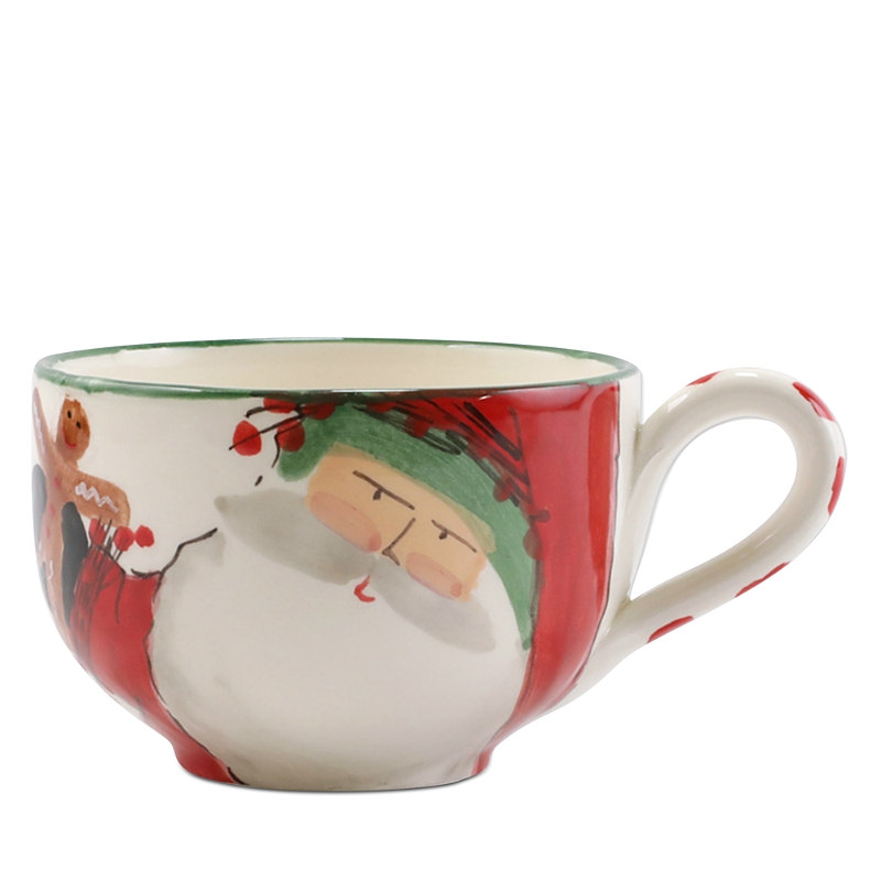 Vietri Old St. Nick Jumbo Cup In Multi