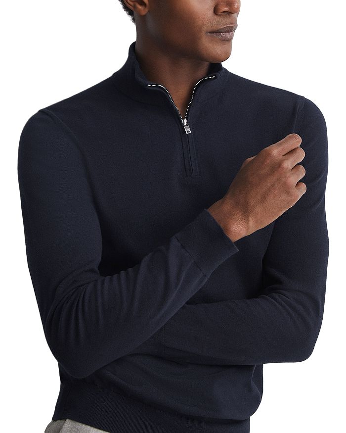 Muscle fit hotsell half zip jumper