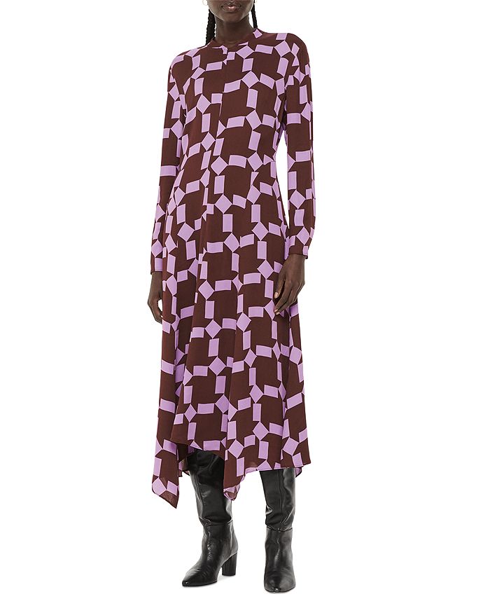 Whistles new arrivals purple dress