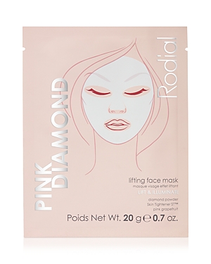 Rodial Pink Diamond Lifting Face Mask In White