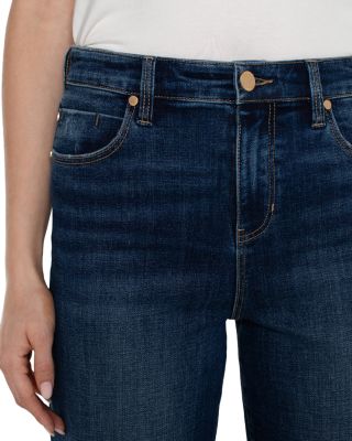 Stride High Rise Cropped Wide Leg Jeans in Bowers