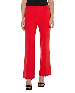 Shop Liverpool Los Angeles Kelsey Flare Leg Pants In Lava Flow