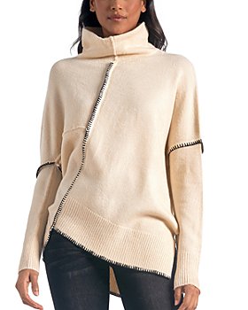 Beige Knit Sweater Top - Pointelle Knit Sweater - Sheer Knit Top - Lulus