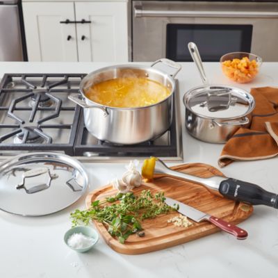 D5 Stainless Brushed 7-Piece Cookware Set - Exclusive