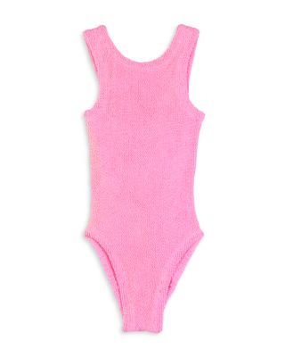 Hunza G - Girls' Alva One Piece Swimsuit - Little Kid