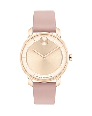 Shop Movado Bold Access Watch, 34mm In Gold/pink