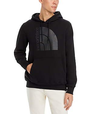 The North Face Jumbo Half Dome Logo Hoodie In Tnf Black