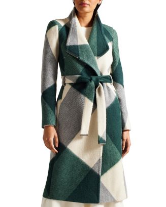Ted Baker Midi Wrap Coat | Bloomingdale's