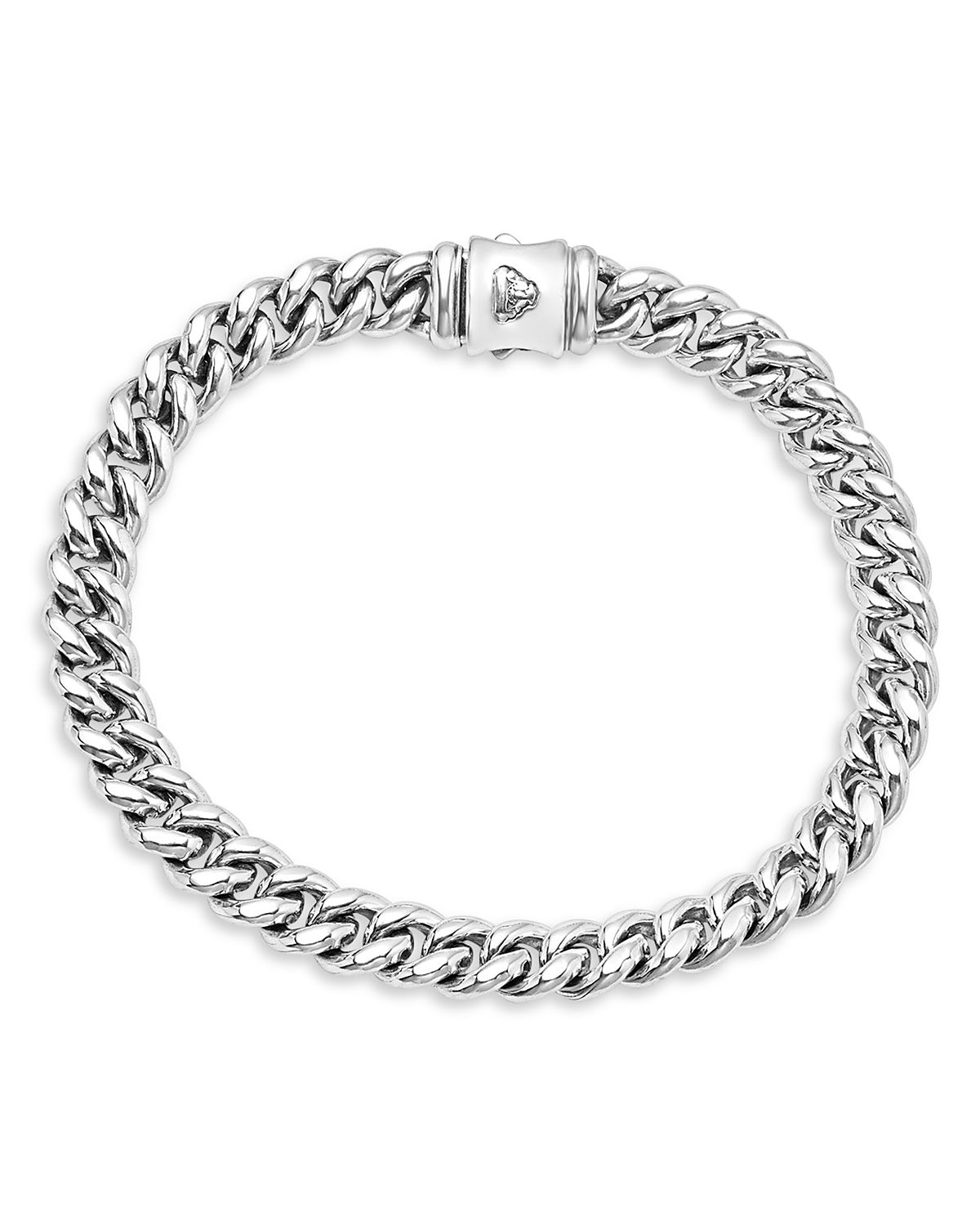 Lago Men's Sterling Silver Anthem Curb Chain Link Bracelet - Exclusive