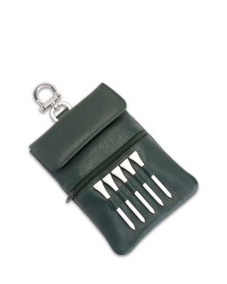 Clip On Leather Golf Pouch