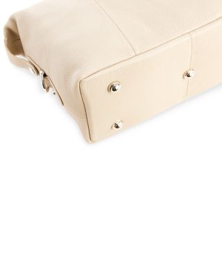 Leather Overnighter Duffel Bag 