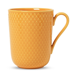Rosendahl Lyngby Porcelain Rhombe Color Mug With Handle In Yellow