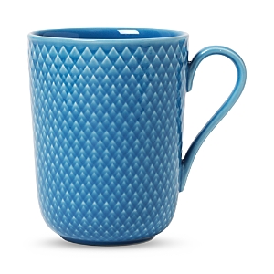 Rosendahl Lyngby Porcelain Rhombe Color Mug With Handle In Blue