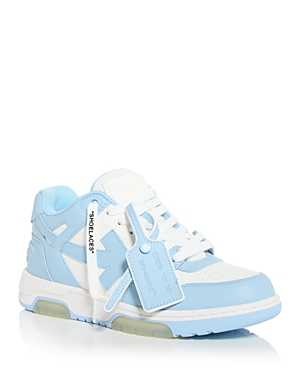 Off-white Women's Out Of Office Low Top Sneakers In White/blue