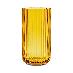 Rosendahl Lyngby Vase, Mouth Blown Glass In Orange