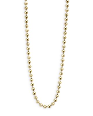 LAGOS - Men's 18K Yellow Gold Anthem Ball Chain Necklace Collection - Exclusive