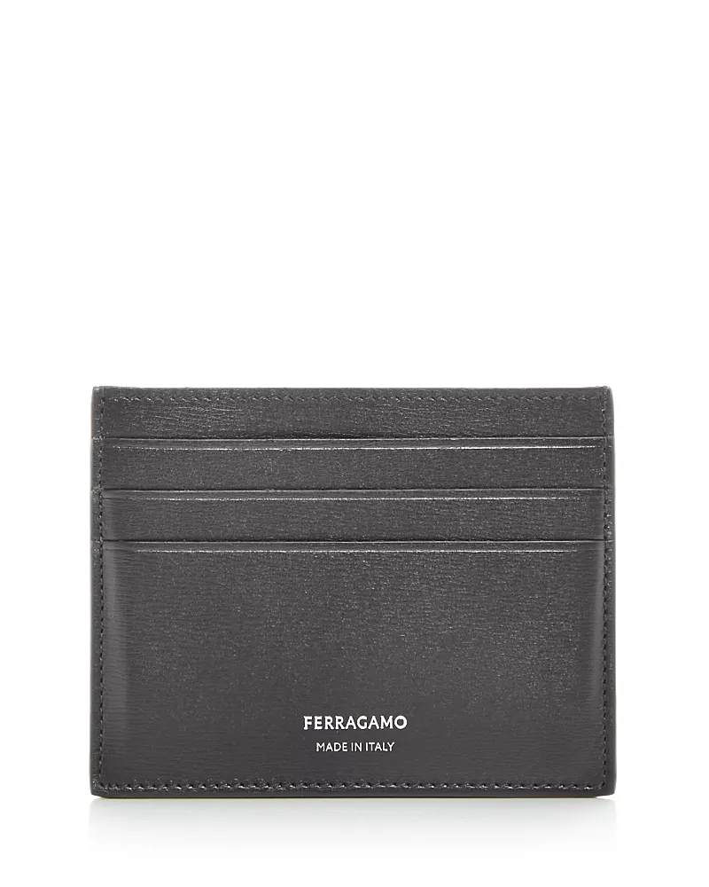 Ferragamo Men's Leather Card Case