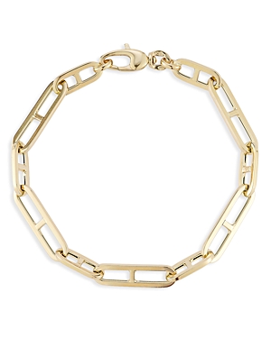 Bloomingdale's H Link Chain Bracelet In 14k Yellow Gold