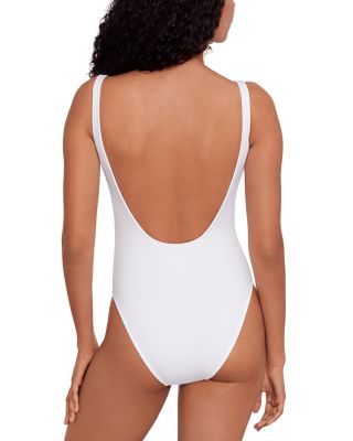 Polo Ralph Lauren Teddy Bear Scoop Neck One Piece Swimsuit