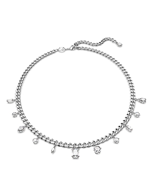 Swarovski Dextera All Around Necklace, 16.5-19.7 In Silver