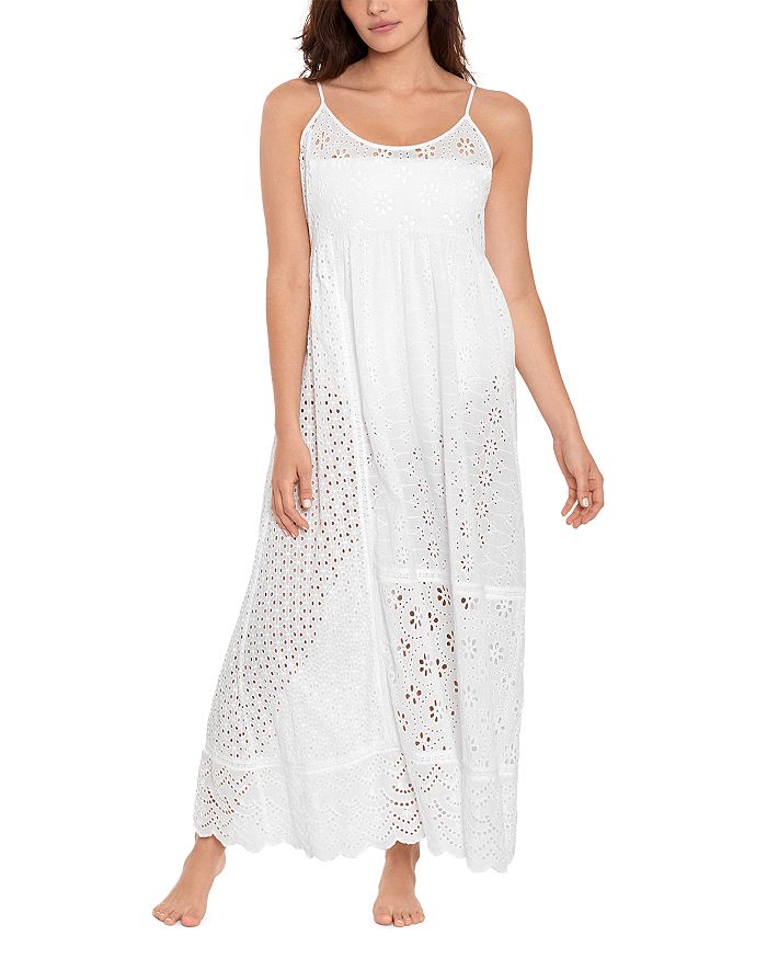 Polo Ralph Lauren Patchwork Eyelet Cover Up Maxi Dress | Bloomingdale's