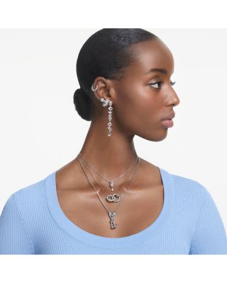 Dextera Interlocking Pendant Necklace, 15-17.75"