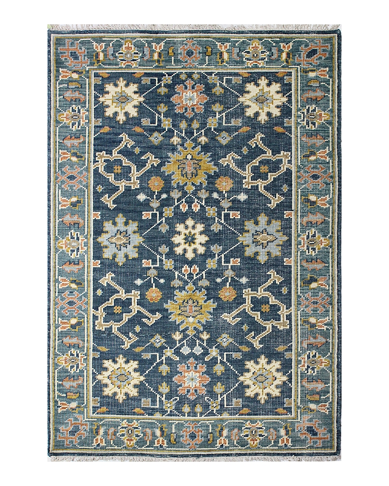 Bashian Artifact Ar117 Area Rug, 3'6 X 5'6 In Blue