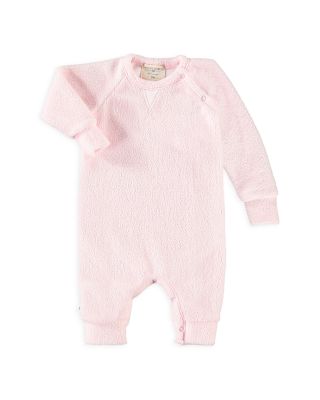 PAIGELAUREN - Girls' Sherpa Raglan Sleeve Coverall - Baby
