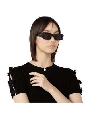 Sterling Silver Heart925 Interlocking G Ring Enamel Heart Ring