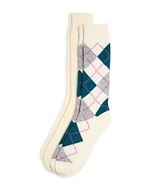 The Men's Store at Bloomingdale's Argyle Cashmere Socks, Pack of 2 - 100% Exclusive