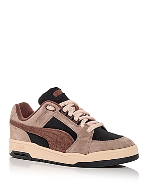 Puma Slipstream Lo Texture Sneakers Blacktotallytaupechestnutbrwn 11.5 In Black