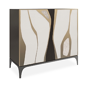Caracole Downtown Bar Cabinet In Chocolate Truffle