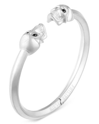 PHILIPP PLEIN - 3D $kull Stainless Steel Bangle Bracelet