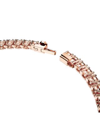 Matrix Tennis Bracelet in Rose Gold Tone