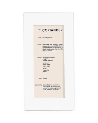 Coriander Eau de Parfum 3.4 oz.
