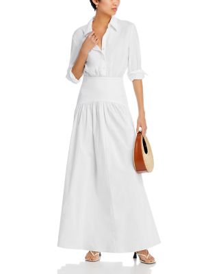 STAUD Rocco Cotton Dress | Bloomingdale's Women