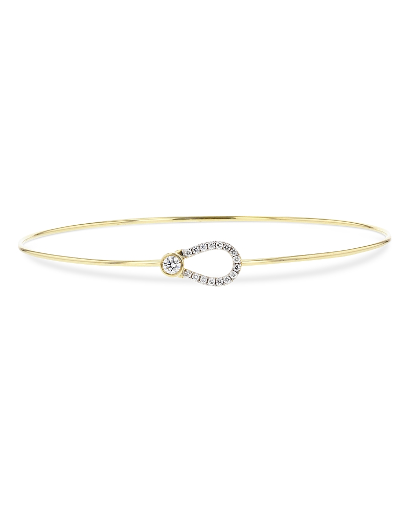 Phillips House 14K Yellow Gold Diamond Keyhole Bracelet
