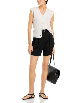 100% Cashmere Buttoned Vest - Exclusive