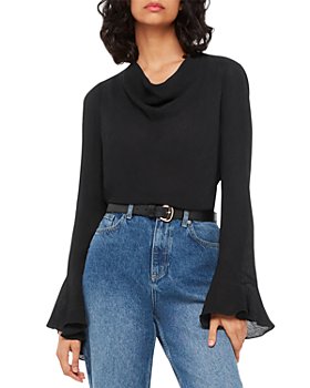 Black Blanche Square Neck Top, WHISTLES