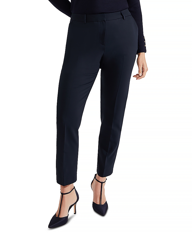 Hobbs London Quin Trousers In Navy