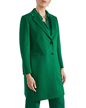 Hobbs London Tilda Coat In Malachite Green