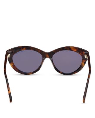 Toni Oval Sunglasses, 55mm