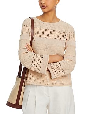 Shop Misook Knit Tunic Top In Biscotti