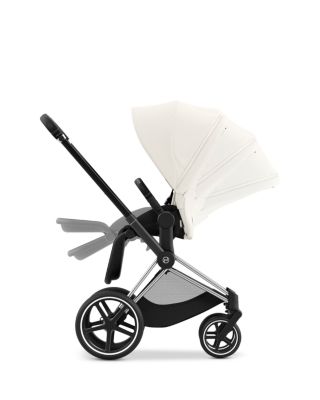 PRIAM 4 Stroller – Chrome Frame and Black Handle