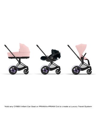 e-PRIAM 2 Smart Stroller in Matte Black