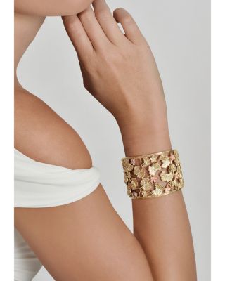 Butterfly Cuff Bracelet in 18K Gold Plated 