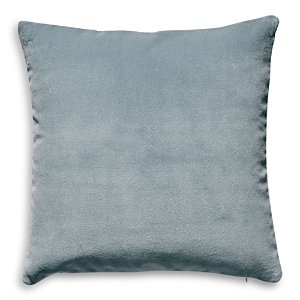 Scalamandre Torino Velvet Decorative Pillow, 22 X 22 In Gray